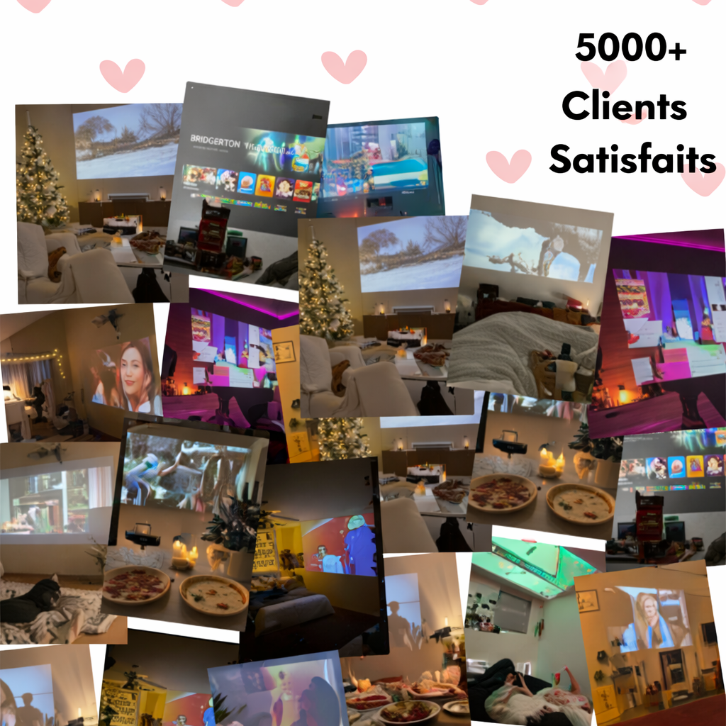 Vidéoprojecteur 4K = 4 Cadeaux Gratuits