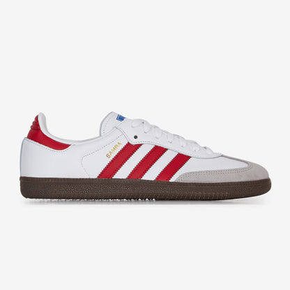 Adidas Samba Blanc/Rouge